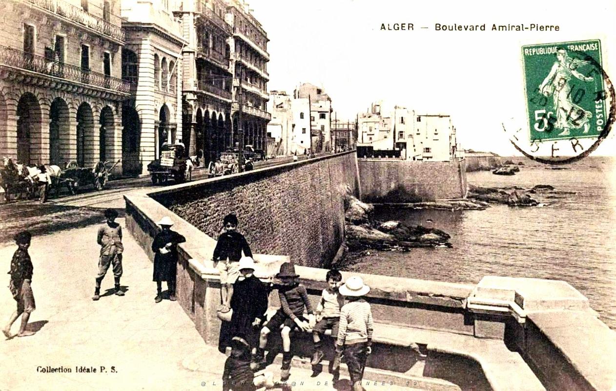 1771- Alger - Boulevard Amiral Pierre - 1913.jpg